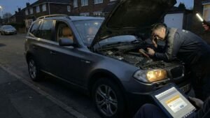 BMW X3 2.0d elektronikos problemos, kodėl gęsta šviesos?